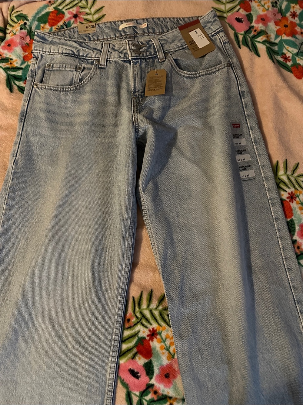 Levi's Light Blue Bootcut Denim Jeans